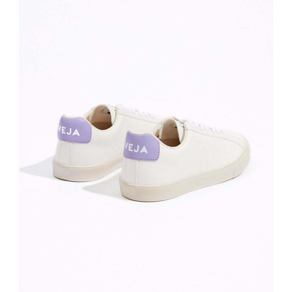 Veja ESPLAR CHROMEFREE Tornacipő Női White/Purple | HU 618LIS